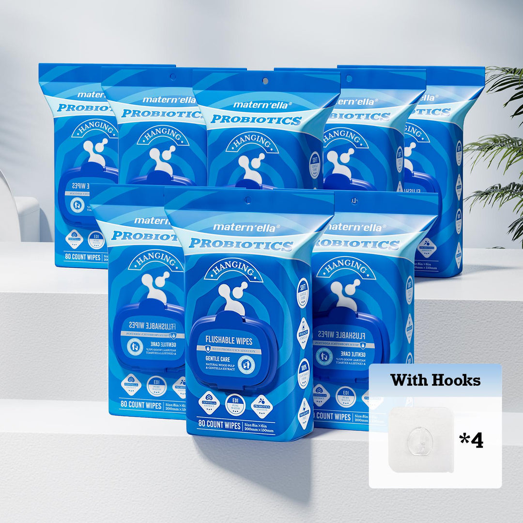 Matern’ella Hanging Unscented Wet Wipes