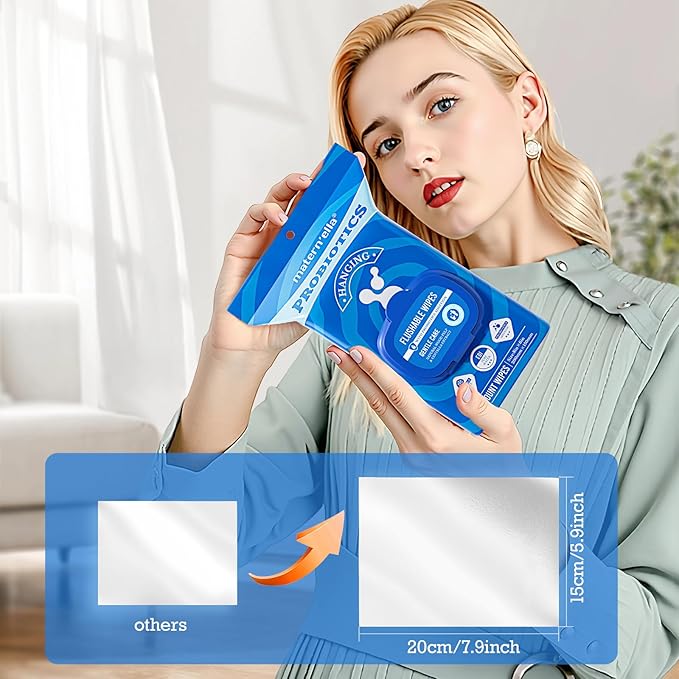 Matern’ella Hanging Unscented Wet Wipes