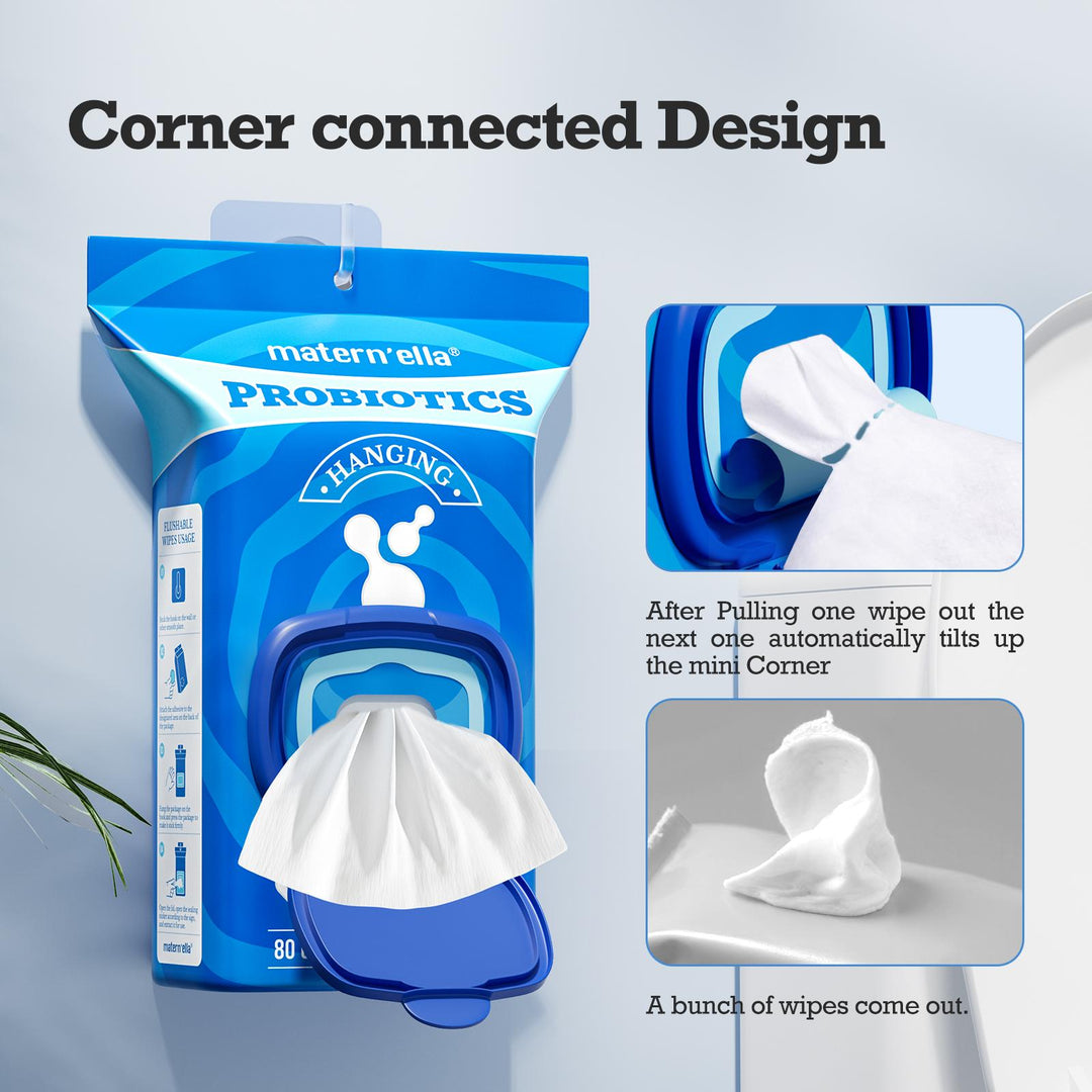 Matern’ella Hanging Unscented Wet Wipes